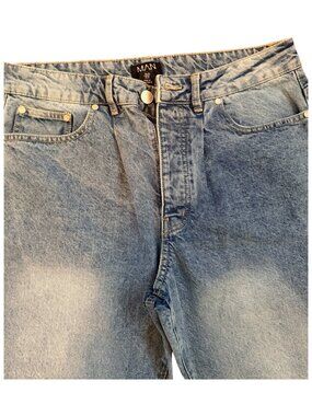 boohooMan Blue Jeans-Mens